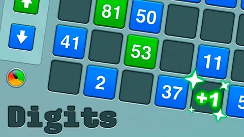 Digits, a CogniFit training task