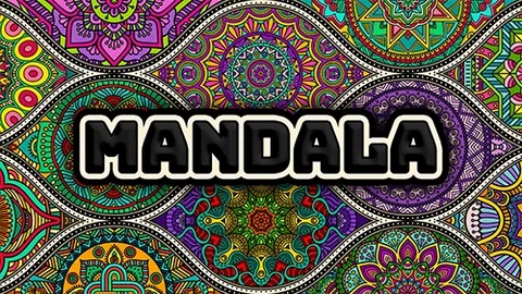 Mandala, a CogniFit training task
